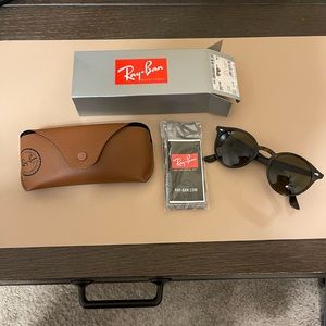 Ray Ban Light Havana Round Sunglasses